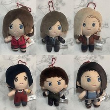 Set of 6 USJ Resident Evil Collectible Plush Keychain Complete 2026 picture