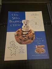 Pillsbury Doughboy Chocolate Chip Print Ad 2000 8x11 Great To Frame    picture