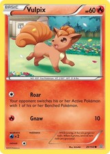 Pokemon Vulpix PRC 20/160 LP picture