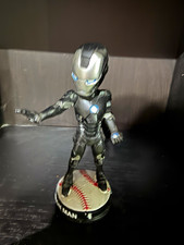Chicago White Sox Marvel Iron Man Baseball Bobblehead dark metallic Out of Box picture