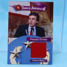 2025 HA Famous Americans Fabric Relic Donald Trump /50 VOTE 2026 REPUBLICAN picture