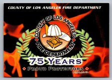 1998 Los Angeles County Fire Department 🔥75 Years🔥Limited Edition 30 Card Set picture