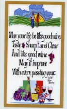 An old Italian Blessing U - Laminated Holy Cards. QUANTITY 25 CARDS picture
