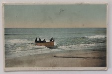 1912 The Life Savers Belmar NJ Vintage Postcard Ocean Rescue Surf Scene picture