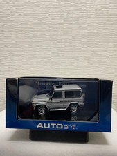 Autoart 1/43 Mercedes Benz G Wagon SWB Silver Diecast Model 56104 Rare picture