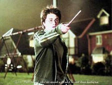 Harry Potter LUMOS Spell - Azkaban Movie Framable Mini Poster 7.5