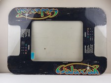 Original Bally Midway Galaxian Cocktail Table Reverse Screen Printed Glass Top picture