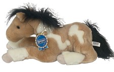 BREYER Horse BUTTERSCOTCH Pony Equestrian Plush Tan White Paint Stuffed NWT 22” picture
