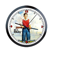Daisy Red Ryder  BB Gun Rifle 1960's Art Licensed Retro Vintage Wall Clock #226 picture