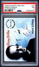1999 INKWORKS DANNY ELFMAN AUTO AUTOGRAPH PSA 7 A5 SLEEPY HOLLOW FRESH SLAB picture