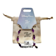 Disney Parks 2026 Little Words Project Haunted Mansion Charm Bracelet - NEW picture