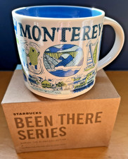 NEW Starbucks 2021 Been There Monterey CA 14oz Coffee Mug Cup in BOX NIB w/ SKU picture