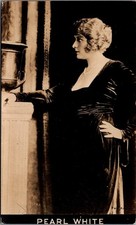 Pearl White Silent Film Star Celebrity Postcard 1920 Posted Stage & Film Co. picture
