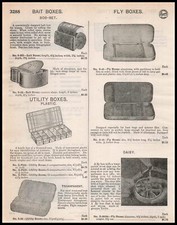 1948 Frabill Milwaukee Wisconsin Bob-Bet Worms Bait Box Fishing Vintage Print Ad picture