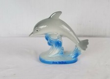Vintage Sea World Dolphin Ceramic Dolphin Figurine picture