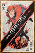 GENERATIONS: MILES MORALES & PETER PARKER SPIDER-MAN 1 FRIED PIE VARIANT 2017 B picture