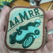 AAMRR  MOTORCYCLE RACING VINTAGE 3” X 3.5