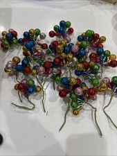 Vintage Adler Christmas 1960’s Rainbow Mercury Glass Ball  16 Clusters picture