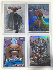 Topps 2026 Marvel Neon 8-Card Lot Daredevil Jean Grey Thor Terrax Hela Venom picture