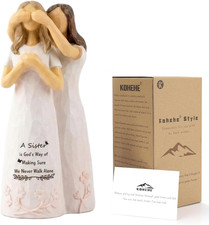 Sister Gifts, 5.5” Resin Handmade Figurine - Sister Birthday Gifts picture