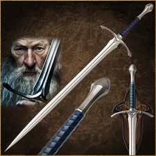 High Quality Gandalf’s Glamdring Sword 44” Replica –LOTR with Wall Display Mount picture