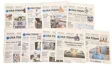 USA Today Newspapers Lot of 9 Papers October 1 - 15 2026 UNREAD Complete Print picture
