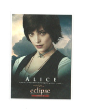 2010 Neca The Twilight Saga Eclipse Movie Trading Card Ashley Greene Alice #85 picture