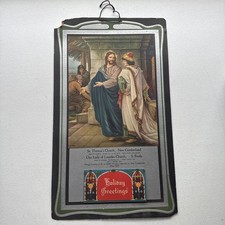 1934 M. A. Hoff Funeral Director New Cumberland, PA Vintage Catholic Calendar picture