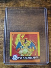 1999 Artbox Pokemon Series 1 Stickers Charizard #06 Nintendo picture