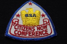 Vintage BSA Citizens Now Conference Patch Boy Scouts Logo Badge 1950s or 60s picture