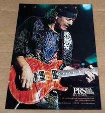 PRS Guitars - CARLOS SANTANA - 1997 Print Advertisement picture