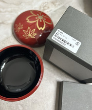Yamada Heiando Japanese lacquer dome box Shunju