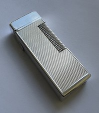 1967 Freshly overhauled Dunhill Silver ‘Barley’ Rollagas Lighter picture