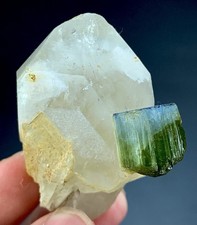 256 Ct Natural Tourmaline Crystal Specimen From Afghanistan picture