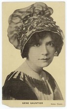 Kalem Silent Movie Actress Gene Gauntier Vintage Postcard picture