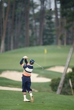 Payne Stewart competes in the 1991 AT&T Pebble Beach National Pro - Old Photo 7 picture