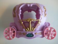 Vtg Polly Pocket Redbox Cinderella Coach Purple Carriage RARE Battery Operated picture