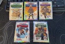 2022 Topps Chrome Mandalorian Comic Book Artwork Cards Covers Complete Set picture