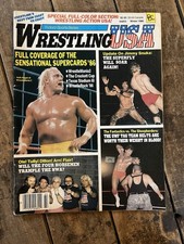 Wrestling USA Magazine - 1986 Winter Issue - Hulk  Hogan & Jimmy Superfly Snuka picture