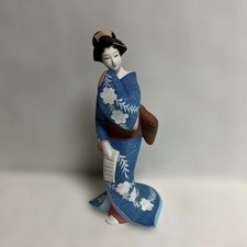 Vintage Japanese Hakata Ningyo Traditional Art Figurine Collectible picture