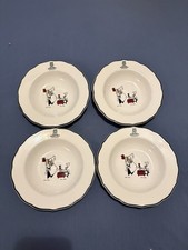 Vintage Advertising Pea soup Andersen's Restaurant Soup Bowl Syracuse China 4 Ct picture