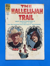 THE HALLELUJAH TRAIL COMIC BOOK 1965 DELL SILVER AGE BURT LANCASTER LEE REMICK picture