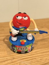 M&M's ROCK STAR RED - GUITAR PLAYER - Tested & Working Fast  picture