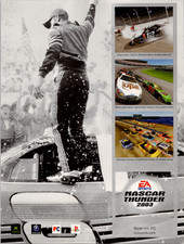 EA SPORTS NASCAR THUNDER 2003 Video Game Magazine Ad Print 2002 picture