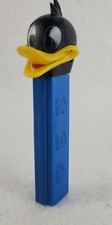 Vintage Retired 1978 Daffy Duck PEZ (No Feet) on Blue Stem, Candy Dispenser picture