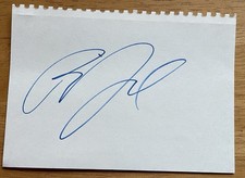 Billy Joel Early 90's Autograph in Person picture