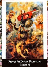 Prayer for Divine Protection - Psalm 91 (4x6