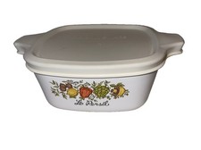 Nice Vintage Corning Ware Spice of Life Mini Casserole Baking Dish 2 3/4 cup #2 picture
