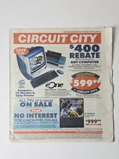 Circuit City 1999 Final Fantasy VII Tomb Raider III PS1 20 Page Circular picture