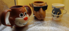 Joe Camel Nestle Quik Bugs Bunny lot 3 vintage plastic cup koozie picture
